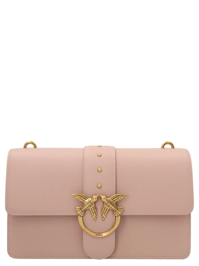 Pinko Love One Crossbody Bags Pink