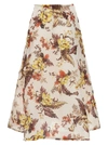 Zimmermann Jupe Midi À Motif