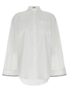 BRUNELLO CUCINELLI MONILE SHIRT, BLOUSE WHITE