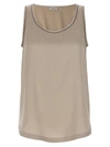 Brunello Cucinelli Monile Tank Top