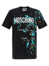 MOSCHINO PRINTED T-SHIRT BLACK