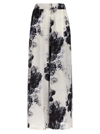 Alexander Mcqueen Floral Silk Pajama Pants
