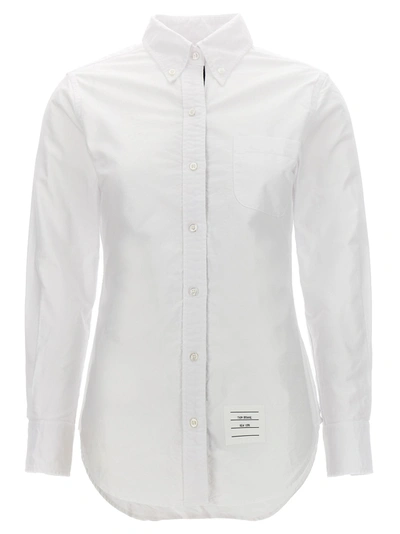 THOM BROWNE RWB SHIRT, BLOUSE WHITE