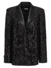 Rotate Birger Christensen Rotate Oversized Sequin-studded Blazer