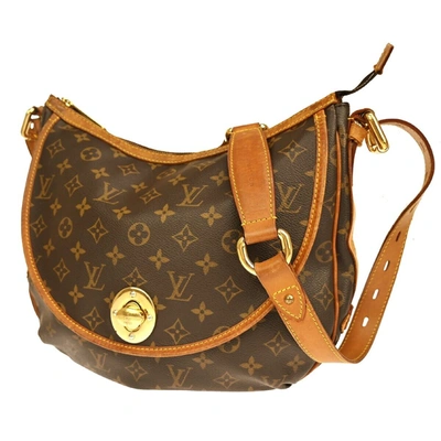 Pre-owned Louis Vuitton Tulum Canvas Shoulder Bag () In Brown