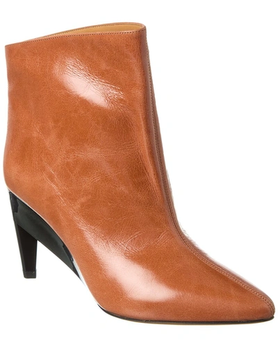Isabel Marant Dylvee Pointed Toe Boots In Brown
