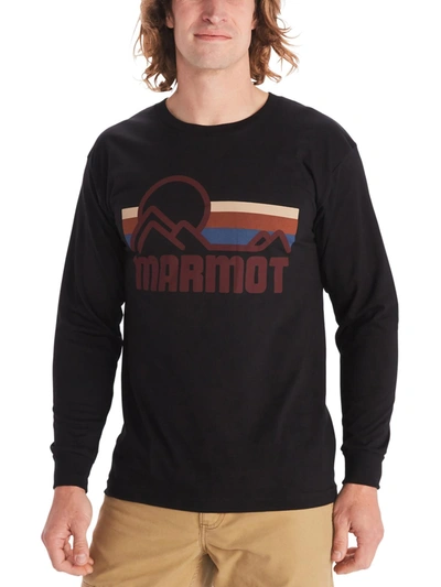 Marmot Coastal Tee Ls In Black