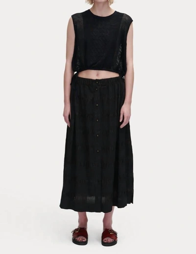 Rachel Comey Relent 无袖针织上衣 In Black