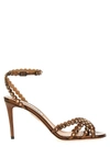 AQUAZZURA TEQUILA SANDALS BROWN