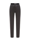 Tom Ford Velvet Logo-banded Silk Pj Pants