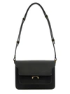 MARNI TRUNK SHOULDER BAGS BLACK