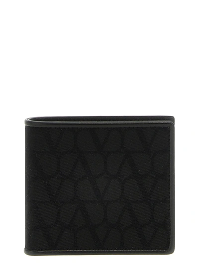 Valentino Garavani Vlogo Wallets, Card Holders Black