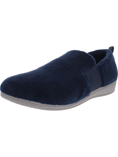 Vionic Indulge Kalia Womens Comfy Cozy Loafer Slippers In Blue