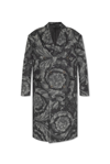 VERSACE VERSACE BAROCCO DOUBLE BREASTED LONG COAT