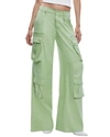 Alice And Olivia Joette Wide Leg Cargo Pants In Green