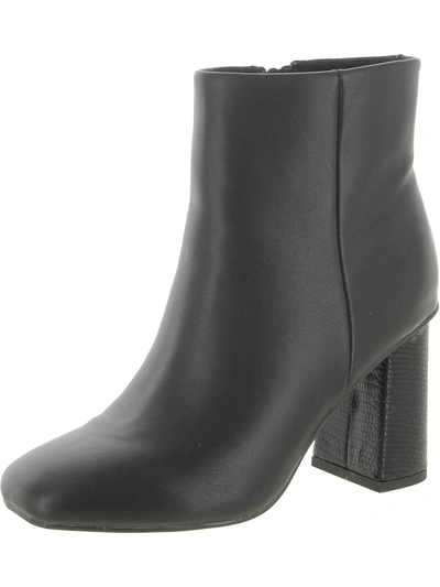 Dolce Vita Maudry Womens Block Heel A Ankle Boots In Black