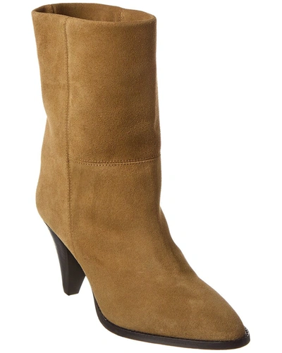 Isabel Marant Rouxa Suede Boots In Camel