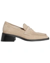 Vagabond Shoemakers Woman Loafers Beige Size 9.5 Soft Leather In Beige