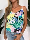 FRESHA LONDON ROXY TOP TROPICAL IN MULTI