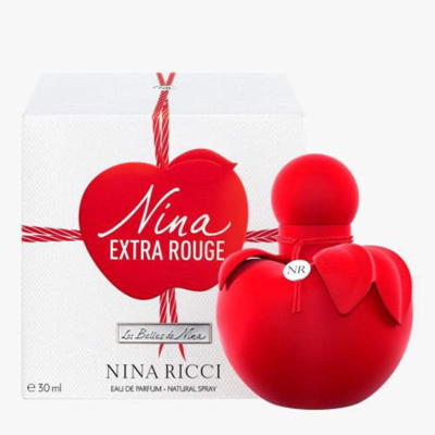 Nina Ricci Ladies Extra Rouge Edp Spray 1 oz Fragrances 3137370354567 In Black