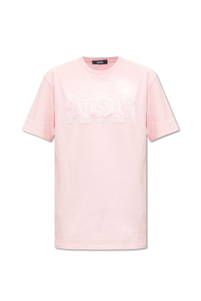 Versace Logo In Pink
