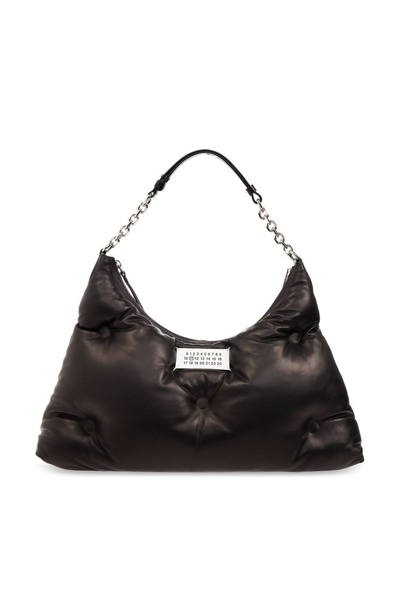 Maison Margiela Glam Slam Medium Shoulder Bag In Black