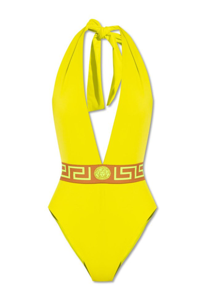 Versace Tie In Yellow