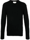 Alexander Mcqueen Alexander Mc Queen Skull Knitted Cotton Jumper In Black