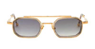 John Dalia Sunglasses In Gold