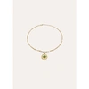 UNDER HER EYES ASTRID NECKLACE 18CT GOLD PLATED
