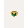 UNDER HER EYES DARYL RING 18CT GOLD PLATED