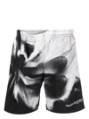 ALEXANDER MCQUEEN ALEXANDER MCQUEEN DRAGONFLY PRINT SWIM SHORTS