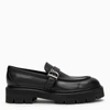 Dsquared2 Monogram-detail Flat Loafers In Black