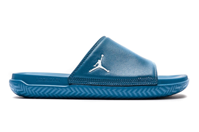 Pre-owned Jordan Play Slide True Blue In True Blue/white