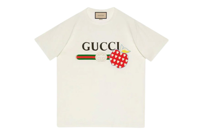 Pre-owned Gucci Valentine's Day T-shirt White