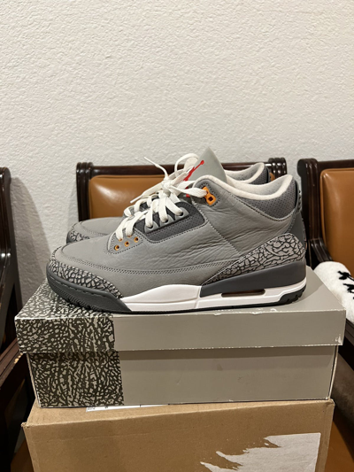 Pre-owned Jordan Nike Jordan 3 Retro Cool Grey (2021) Shoes