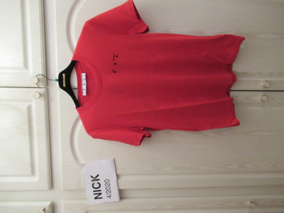 Pre-owned Off-white Chest Logo Red Virgil Large New Arrows