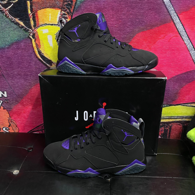 Pre-owned Jordan Nike Jordan 7 Retro Ray Allen Bucks Size 11 Shoes In Black