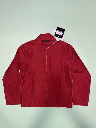 Pre-owned Kiko Kostadinov X Mackintosh 0002 Red Cotton Silk Jacket