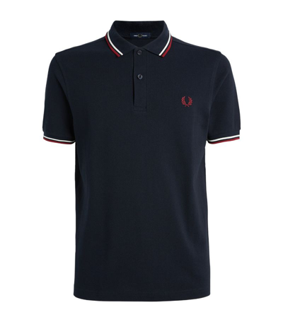 Fred Perry Twin Tipped Polo Shirt In Multi