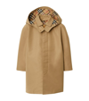 BURBERRY KIDS HOODED TRENCH COAT (3-14 YEARS)