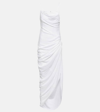 Jacquemus White Les Classiques 'la Robe Saudade Longue' Maxi Dress In White