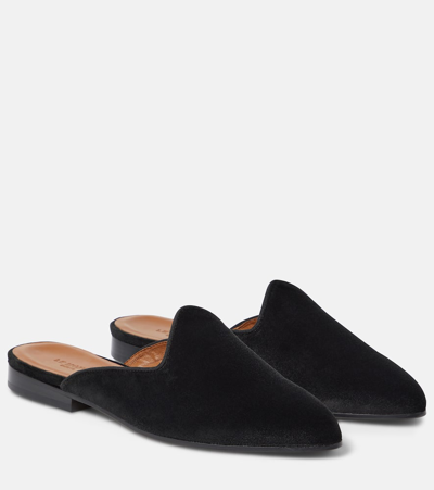 Le Monde Beryl Venetian Mule In Black