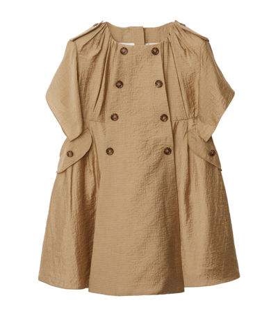 Burberry Kids' Trench Dress (3-14 Years) In Neutrals