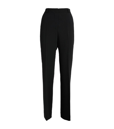 Totême Toteme Flared Tailored Trousers In 001 Black