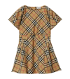 BURBERRY KIDS STRETCH-COTTON VINTAGE CHECK DRESS (3-14 YEARS)