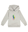 Polo Ralph Lauren Cotton-blend Hoodie In Grey