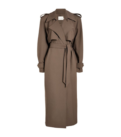 Camilla And Marc Taupe Mallory Coat In M80 Fossil