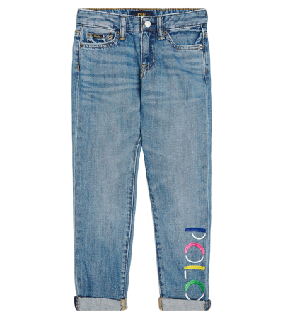 Polo Ralph Lauren Kids' Straight Jeans In Blue