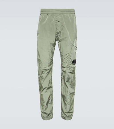 C.p. Company Chrome-r Sweatpants In 绿色